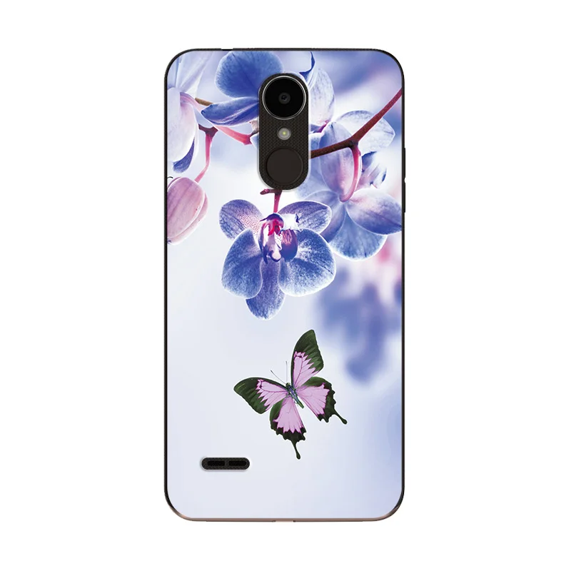 W53 Чехол для LG K7 2017X230, чехол LG-X230, 5,0 дюймов, силиконовый мягкий чехол из ТПУ с сердцем для LG K 4, Чехлы, оболочка, чехол, Fundas - Цвет: W53