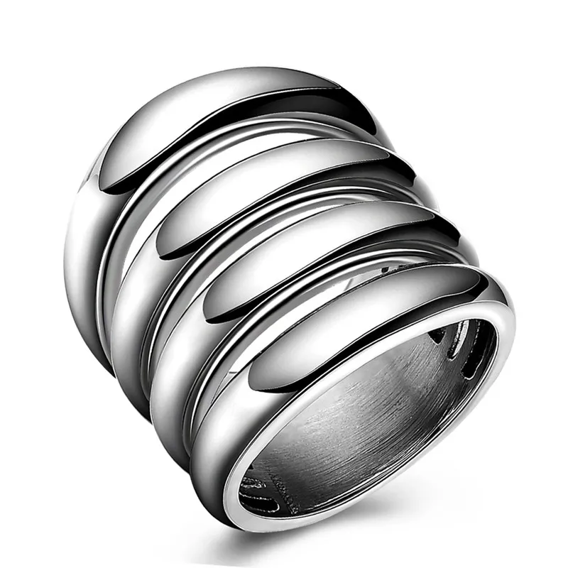 Высокое Качество Titanium Стали Обручальное Кольцо Рождественский Подарок Пара