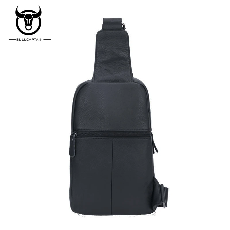 Сумка мессенджер Bull Captain мужская из натуральной кожи нагрудная Сумочка