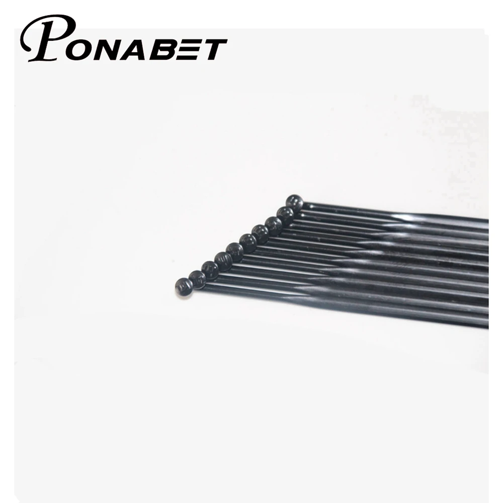 PONABET CN Mac аэро 494 лопастной спиц [черный] [J-Bend]+ CN легированные соски