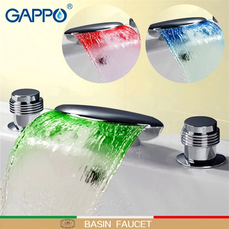 GAPPO Basin faucets basin mixer tap bathroom faucet wall mounted water sink waterfall | Обустройство дома