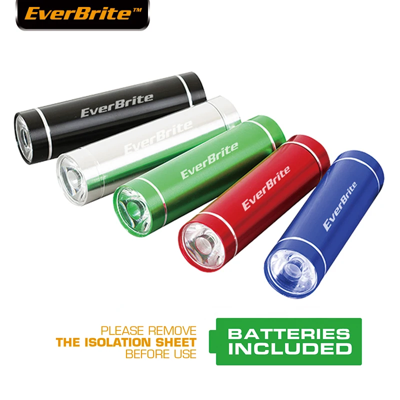 Everbrite светодиодный фонарик Фонарь мини ZOOMABLE Тактический Campling 5 шт./лот|led flashlight