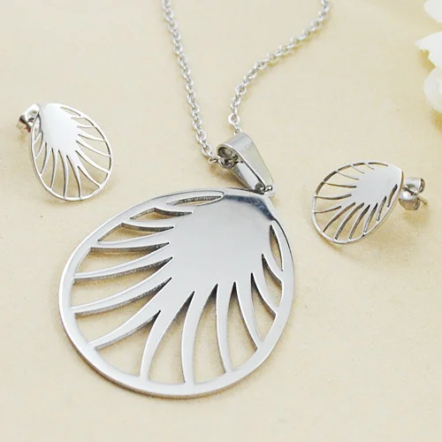 

Dolaime Earrings and Pendant Necklace Jewelry Set