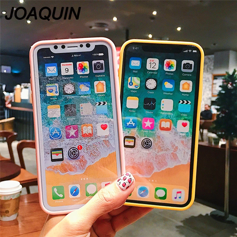 Милый мультяшный чехол для телефона с изображением сакуры iPhone X 6 6splus 7 8plus XR XS MAX