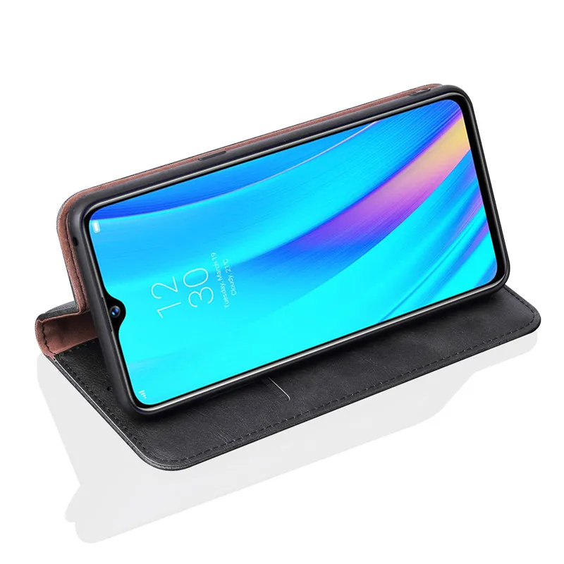 Чехол Realme3 pro для OPPO realme X lite RMX1851 realme3 чехол кошелек из искусственной кожи откидная