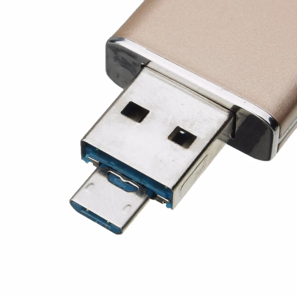 Защитный замок на отпечатке пальца накопитель 16 ГБ распознавания большого OTG