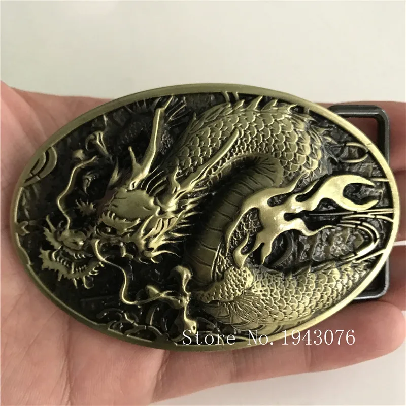 Пряжка для ремня мужчин и женщин Овальный Бронзовый ремень с металлической