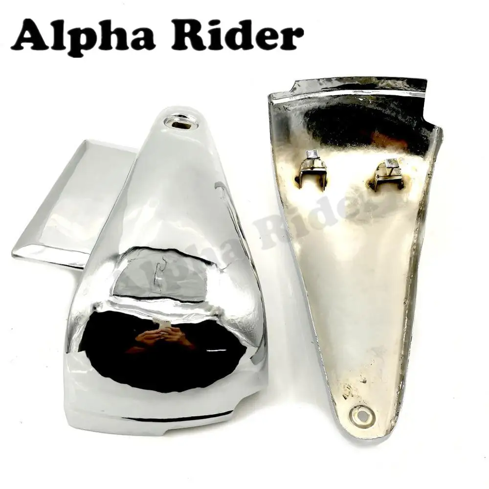 Motorcycle Battery Side Covers Frame Guard Fairing Protect Chrome for Kawasaki Vulcan 400/800 VN400 VN800/A/B/E Classic Drifter |