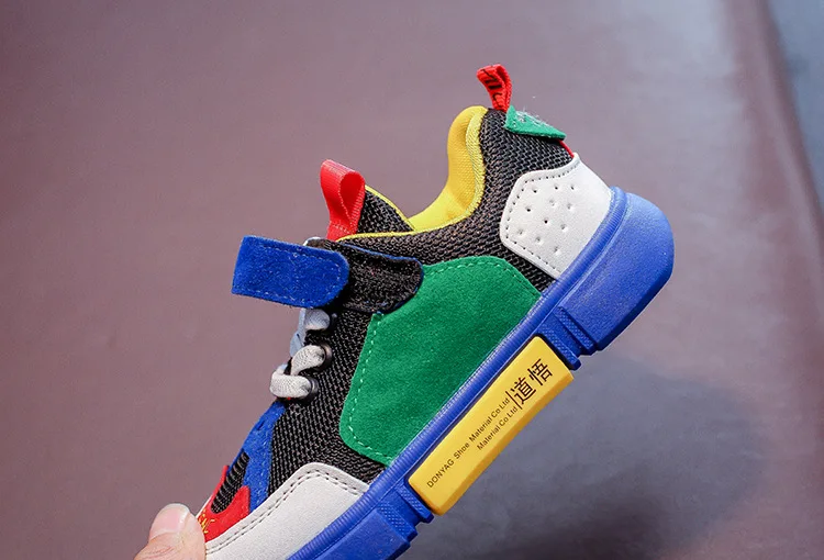 2019 autumn new children's sports shoes boys breathable mesh girls big children casual running kids sneakers 26-36 | Детская одежда
