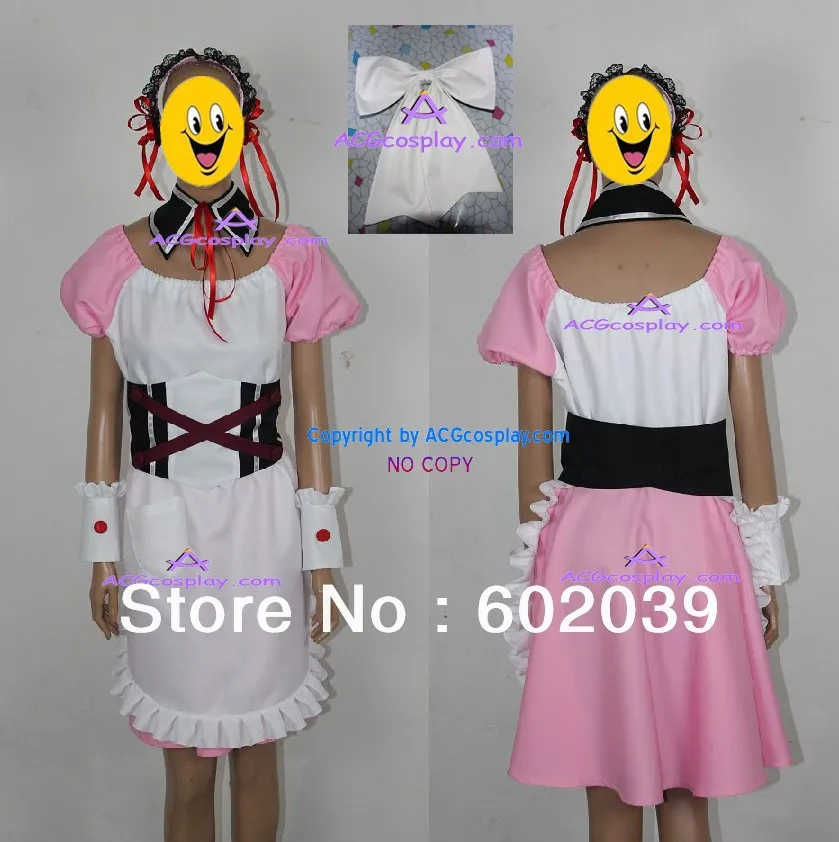 Косплей костюм Харухи зузузумия Микуру Асахина включает украшение для волос|cosplay