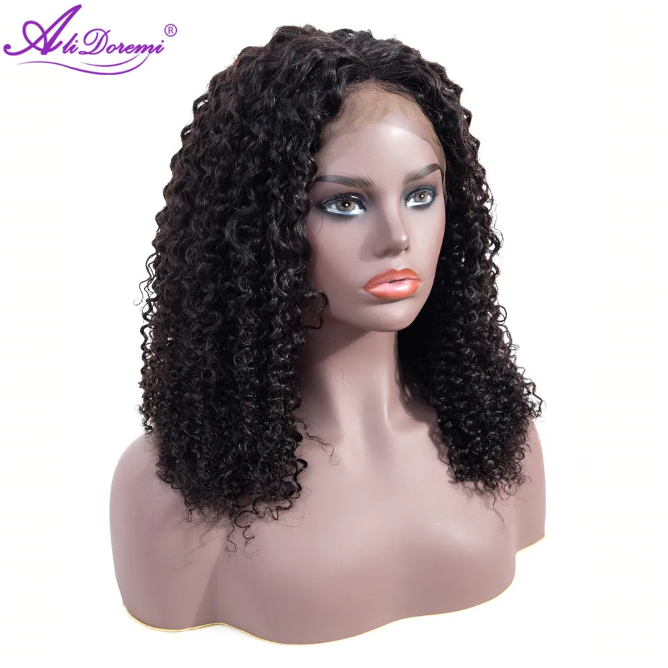 

Alidoremi Malaysian Curly 13x4 Lace Front Wig 100% Human Hair Wigs 8-26inch Natural Color Non Remy Hair