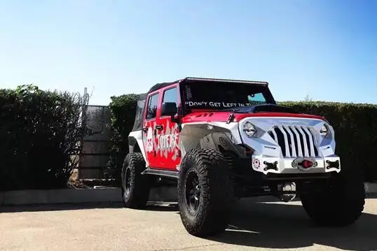 Wheelbase 324 мм прозрачный корпус с наклейками для 1/10 весы RC Rock cralver грузовика 4x4 Defender