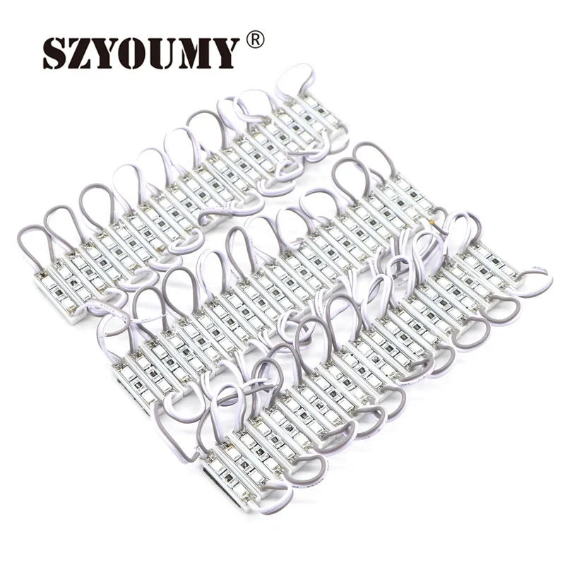 SZYOUMY DC12V 2835 2 светодиодных модуля IP65 водонепроницаемая светодиодная подсветка для