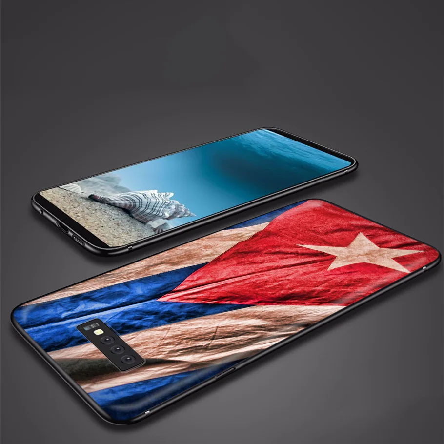 Чехол с кубинским флагом для Samsung Galaxy S20 S10 S9 S8 S7 S6 Plus Note 9 8 M30 M20 M10 Edge Lite Ultra|case for samsung