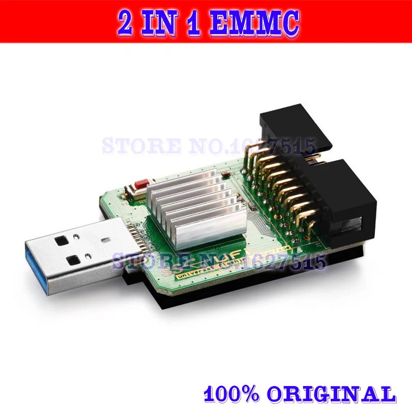 Gsmjustoncct 2 в 1 EMMC EMCP Socket USB3.0 SuperSpeed/Reader для Dongle UFI|Детали устройств связи| |