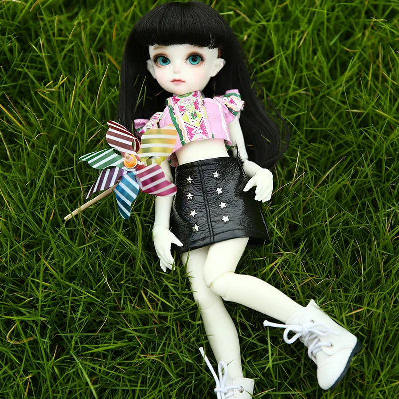 BJD Dolls Momocolor Emily 29cm 1/6 Adorable Cutie High Quality Resin Figure Girl Toys Best Birthday Gifts