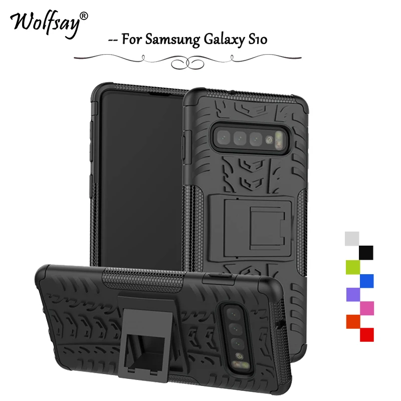 

Чехол для Samsung Galaxy S10, противоударный армированный резиновый ЖЕСТКИЙ чехол из поликарбоната для телефона Samsung Galaxy S10, задняя крышка для Samsung S10...