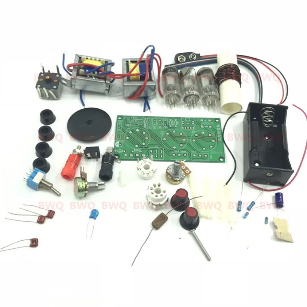 DIY KIT DC с базой/без базы три лампы коротковолновой электронной трубки радио CW SSB приемник