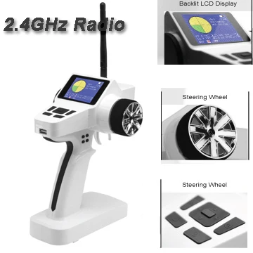 TG-04C 3CH 2.4Ghz Color LCD Radio System Transimtter + Receiver Car Boat Truck | Игрушки и хобби