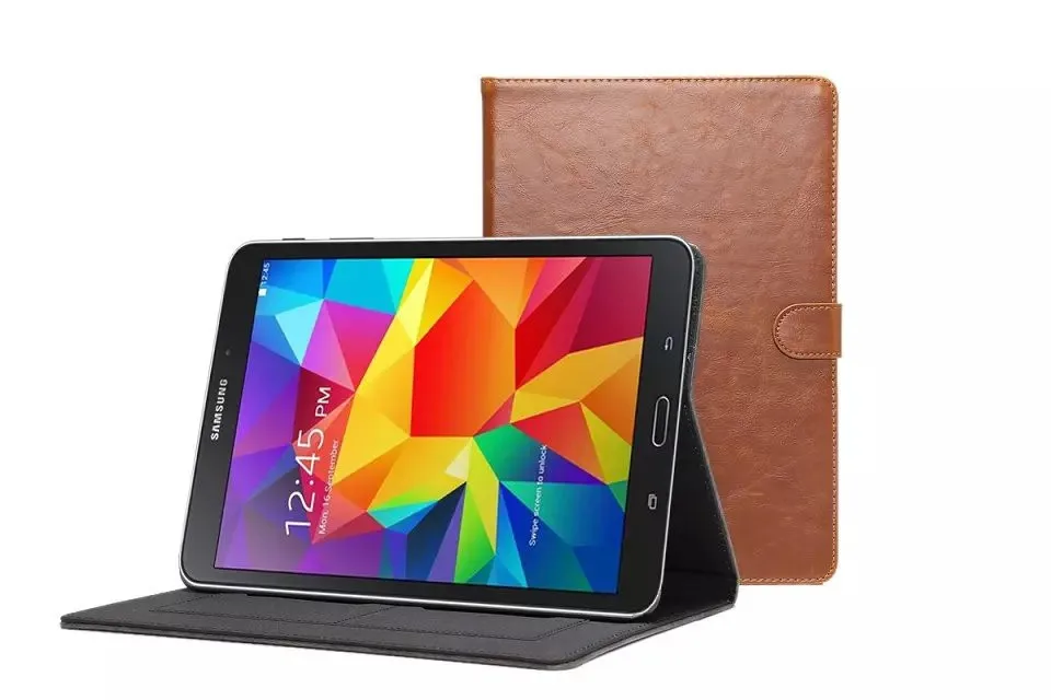 Чехол для Samsung Galaxy TAB A 9 7 противоударный чехол из искусственной кожи с подставкой