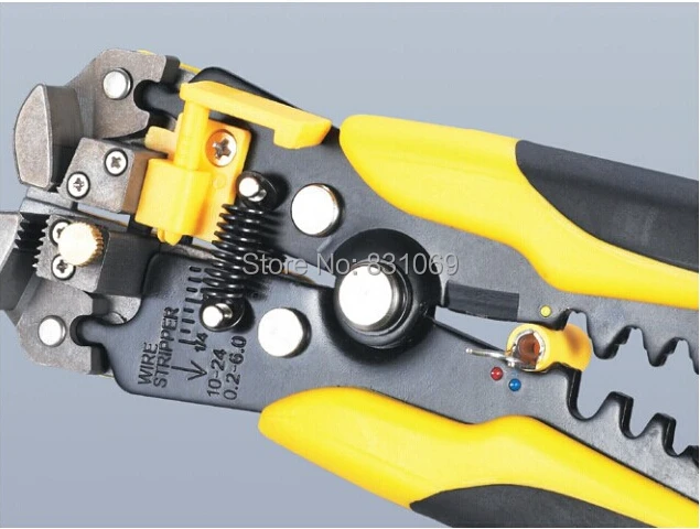 Устройство для обрезки и обжима кабелей 0 2-6 мм2 1 шт.