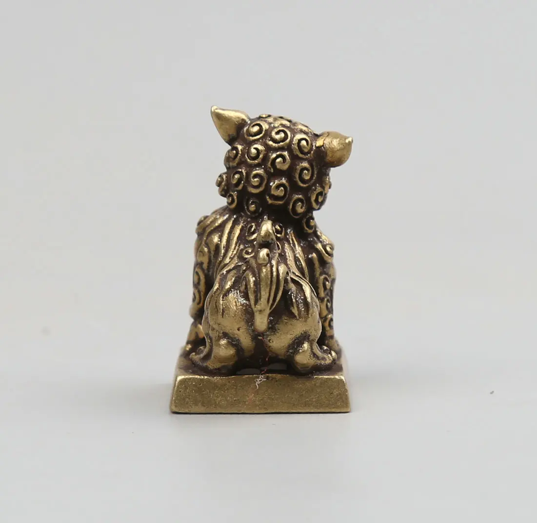 Коллекция редких китайских сувениров фэн шуй 32 мм/1 3 дюйма маленькая бронзовая