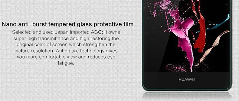 2 шт закаленное стекло для huawei P8 GRA-L09 GRA-UL00 защитные пленки