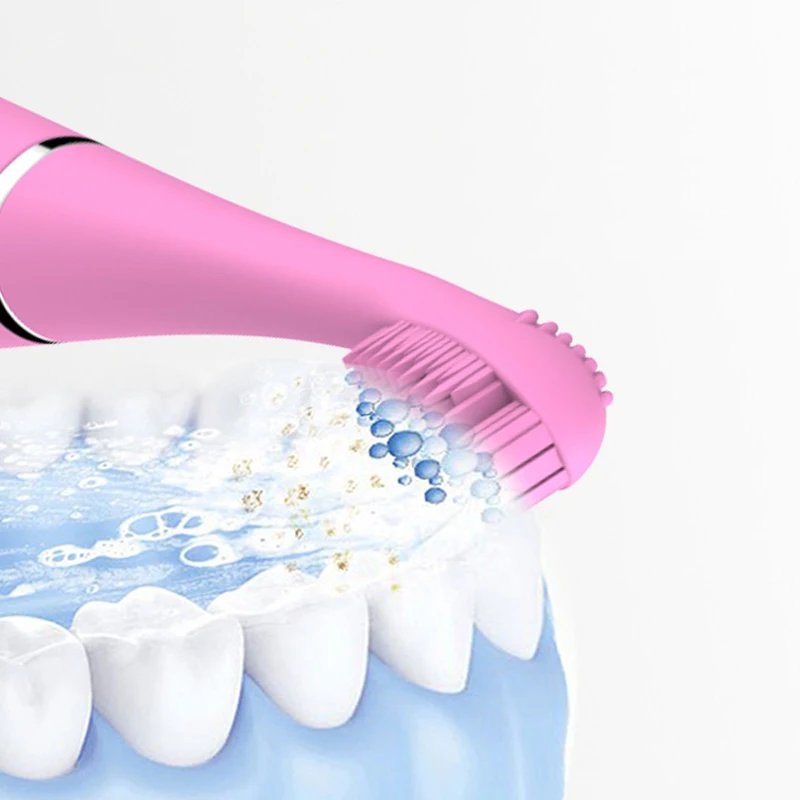 Ультразвуковая электрическая зубная щетка перезаряжаемая водонепроницаемая 5