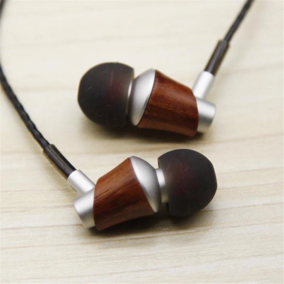 SIVGA M005 деревянные наушники вкладыши Профессиональные HIFI стерео гарнитура