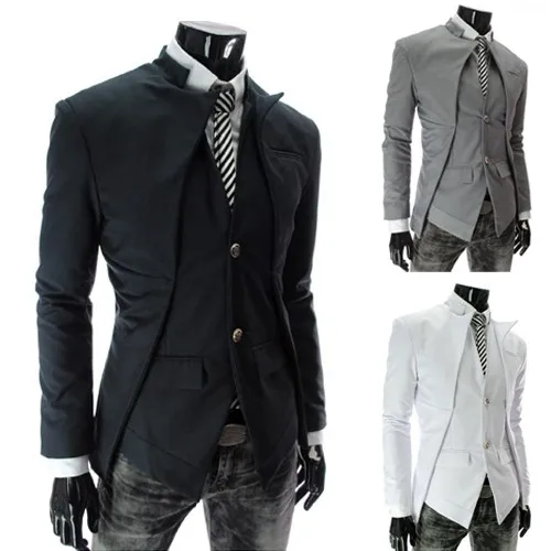 Брендовая дизайнерская обувь модные Для мужчин s пиджак Англия Стиль Slim Fit Blazer пальто смокинг Бизнес Для мужчин костюмы