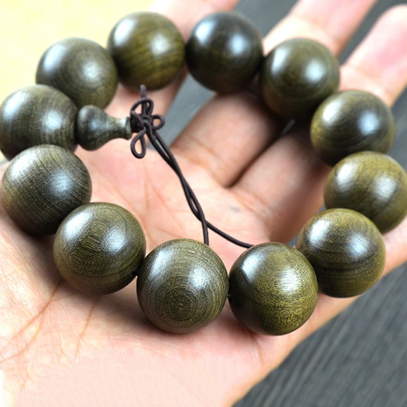 Натуральные мрачные бамбуковые браслеты из натурального дерева с высоким