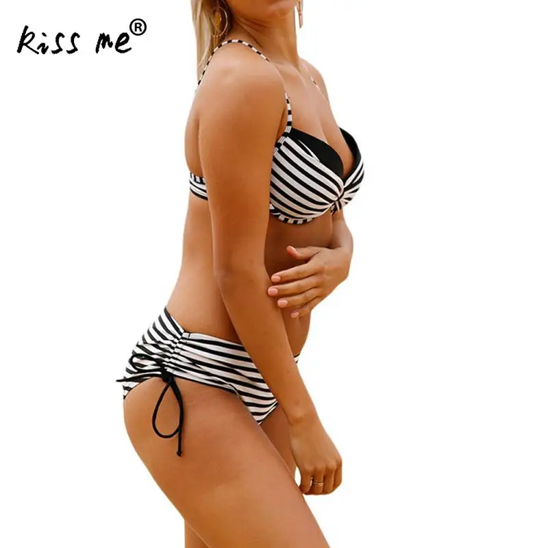 2017 сексуальные Полосатые бразильские бикини женские купальные костюмы