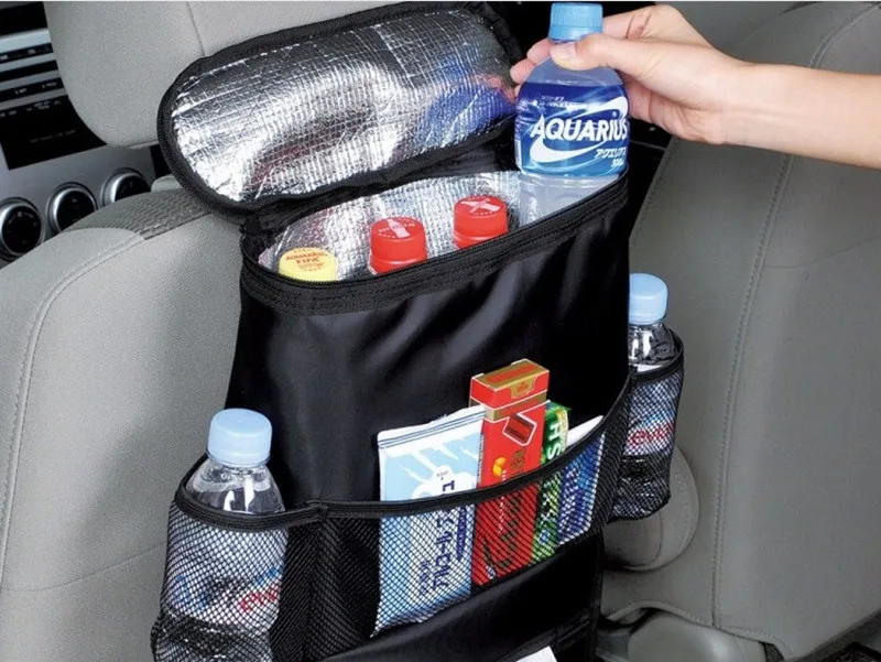 

High Quality Car-styling Car Back Seat Storage Bag for Honda fit accord crv civic 2006-2012 jazz city hrv Accessories