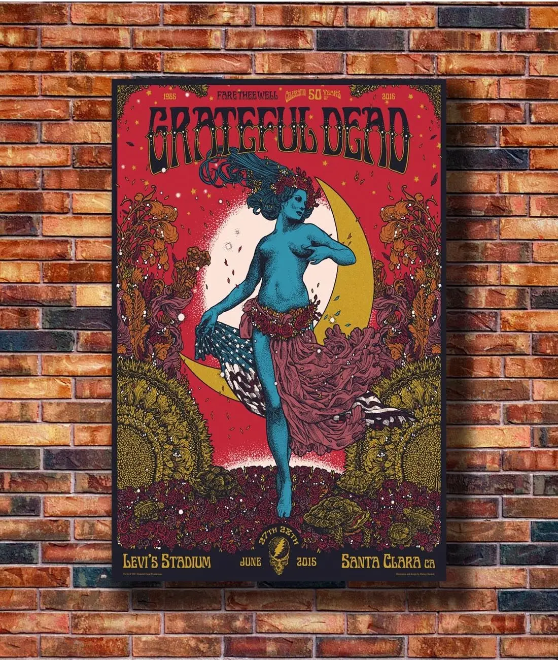 Q0170 Плакаты и печать Горячая Grateful тариф рок музыки группы LW 36x24 30x20 художественный