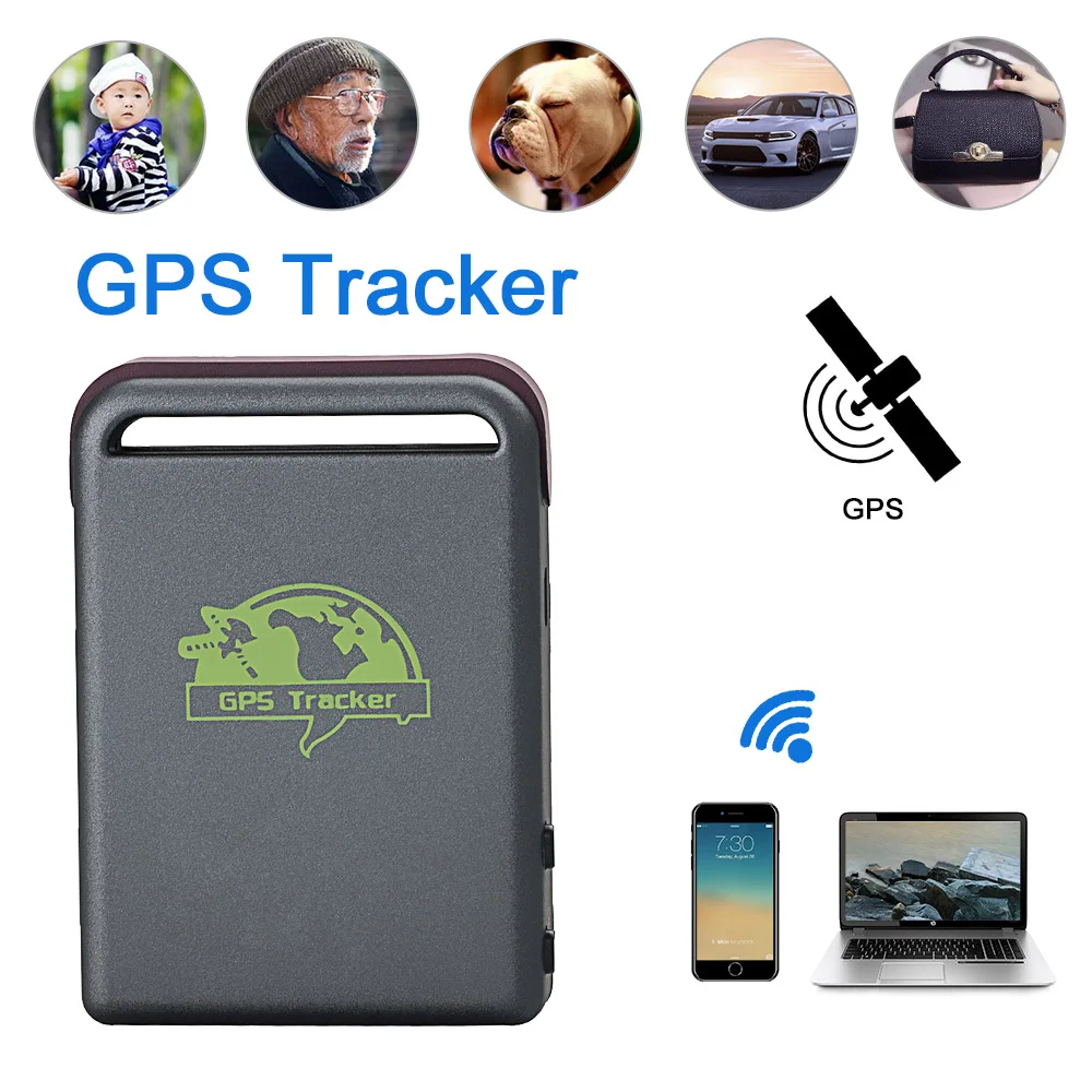 Автомобильный GPS GSM GPRS трекер TK102B устройство отслеживания в режиме реального