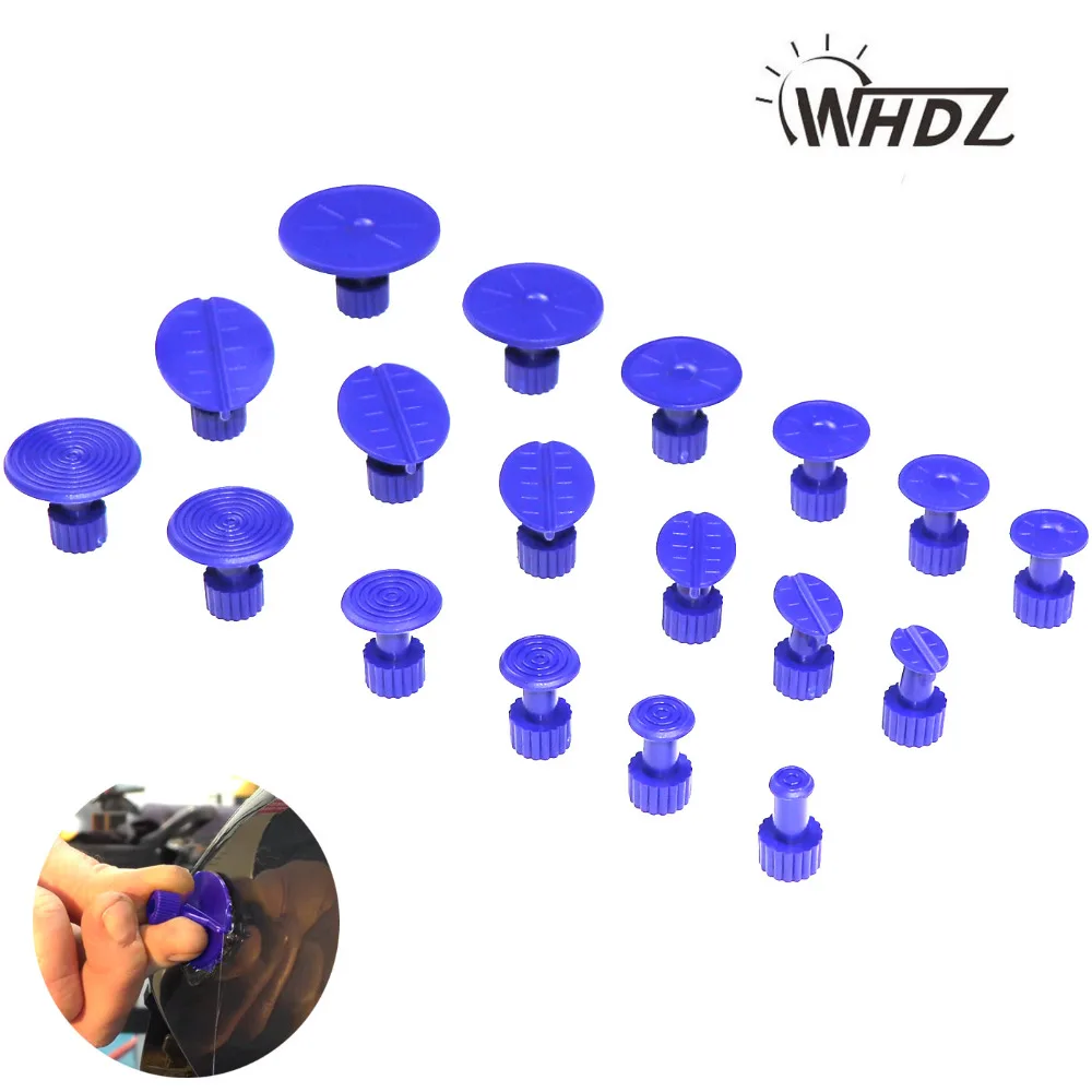 WHDZ ABS PDR клеевые вкладки Авто тело тянет безболезненные Инструменты для ремонта вмятин клей вкладки грибок присоска присоски(упаковка из 18 шт