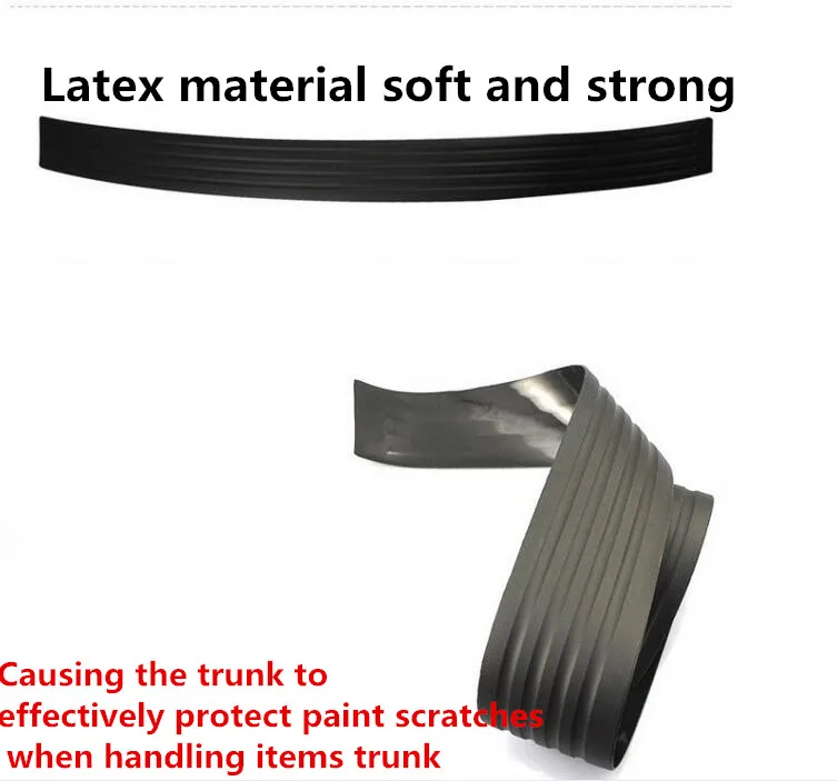 Наклейка на багажник автомобиля/задний бампер Резиновая Защитная для VW Volkswagen JETTA