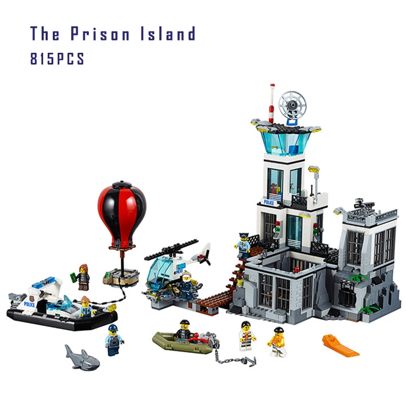 Модели building toy 02006 815 шт. строительные блоки Совместимые город серии тюремный