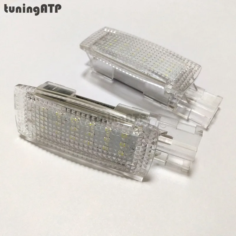 2x светодиодный солнцезащитный щиток для салона зеркальный светильник лампы SKODA