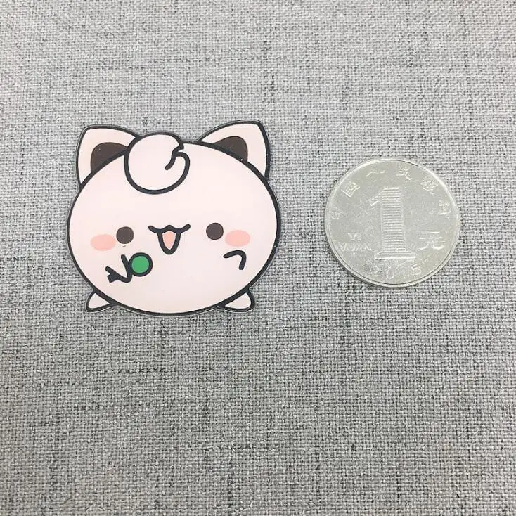8 Милые Мультяшные карманные монстры серии магниты на холодильник высокого качества акриловые магниты на холодильник Покемон магнит на холодильник сувенир - Цвет: 8