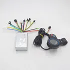 Контроллер скутера для электрического велосипеда, 36 в 48 в 250 Вт 350 Вт с дроссельной заслонкой, ЖК-дисплей, скорость для двигателя BLDCскутераэлектровелосипеда