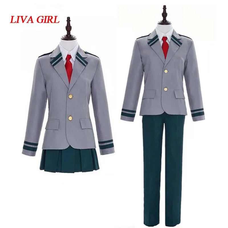 Boku без H ero Академии AsuiTsuyu Yaoyorozu Момо школьная Униформа мой герой OCHACO URARAKA haku