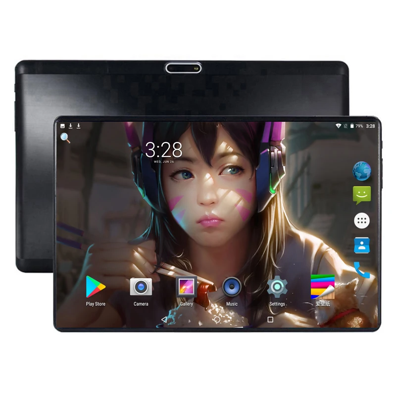 10 дюймовый планшетный ПК 3G 4G LTE Android 8 0 Восьмиядерный 6 ГБ ОЗУ 64 Гб ПЗУ WiFi GPS 1 IPS 1280*800