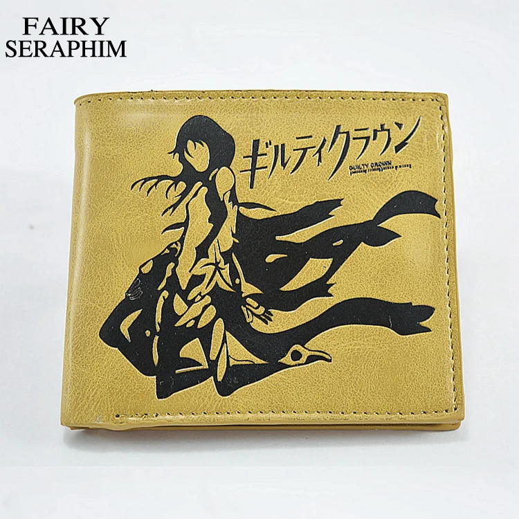 

Фея Серафима японский аниме мультфильм комикс тема мужчины OUMA SHU Женщины кожаный кошелек подарки для мужчин WP113 виновный кошелек «Корона»