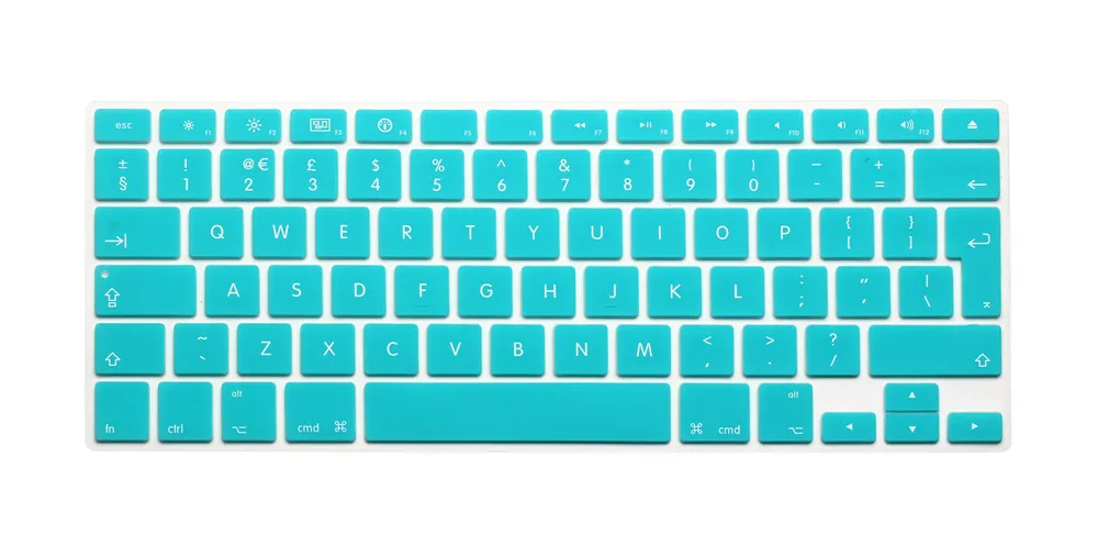 Для Apple Macbook Air 13 дюймов чехол для клавиатуры пленка Pro 15 Retina силиконовый