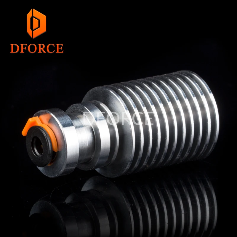 DFORCE Highall metal v6 hotend J head Hotend блок теплоотвода Тепловой разрыв V6 сопло для E3D HOTEND
