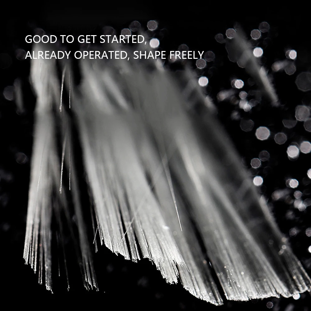 200 шт. наращивание ногтей волокна Стекло акриловый Фрезер для cо шлифовальными