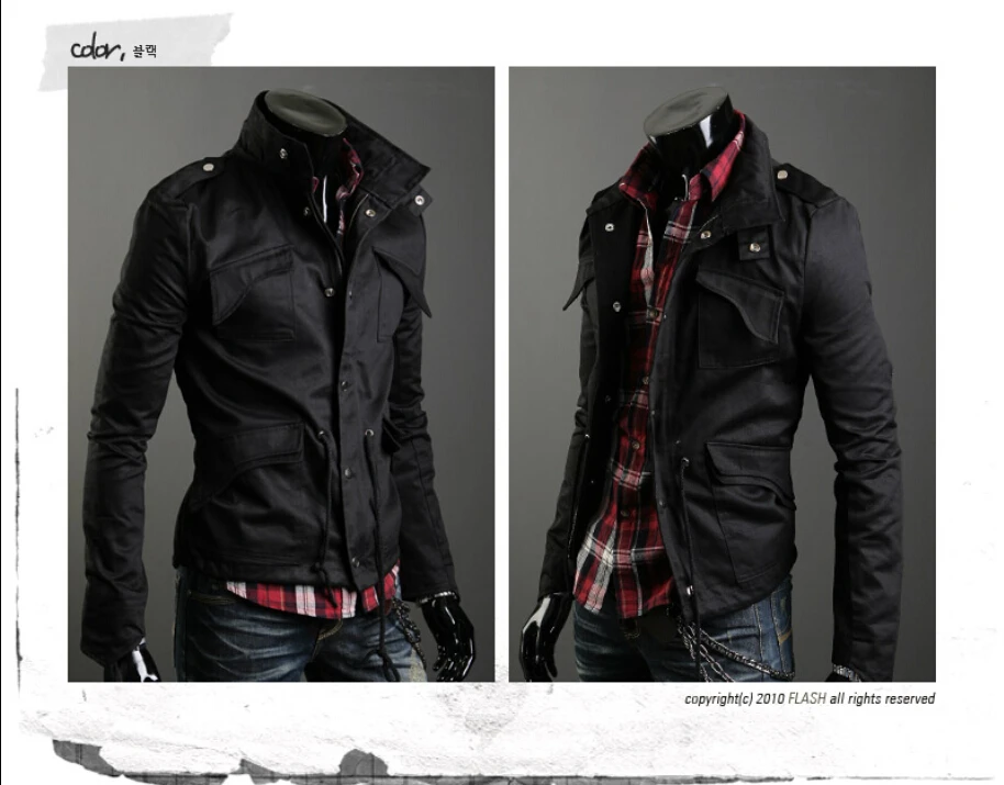 Новая приталенная пикантная мужская куртка с длинным рукавом и