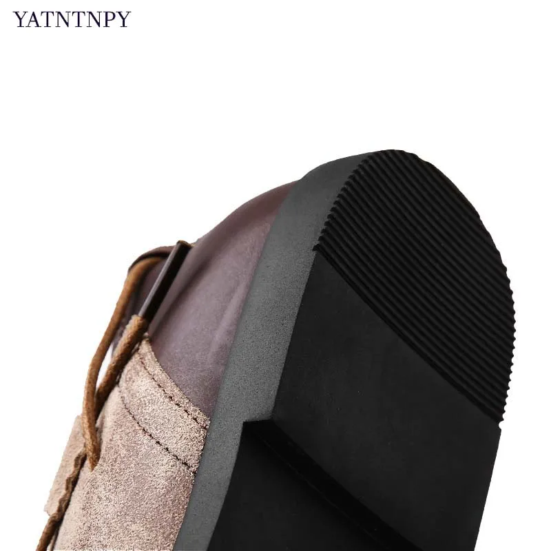 YATNTNPY/Новое поступление Мужская обувь удобная мужская из натуральной коровьей