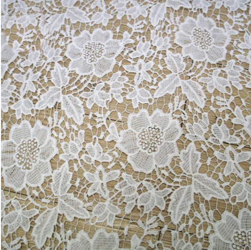 Оптовая продажа аксессуары для букета кружевной материал цветы гипюр ткань